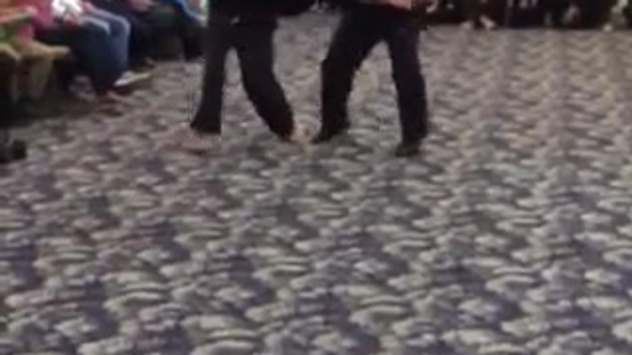 Mike Finnegan earning his 3rd degree black belt